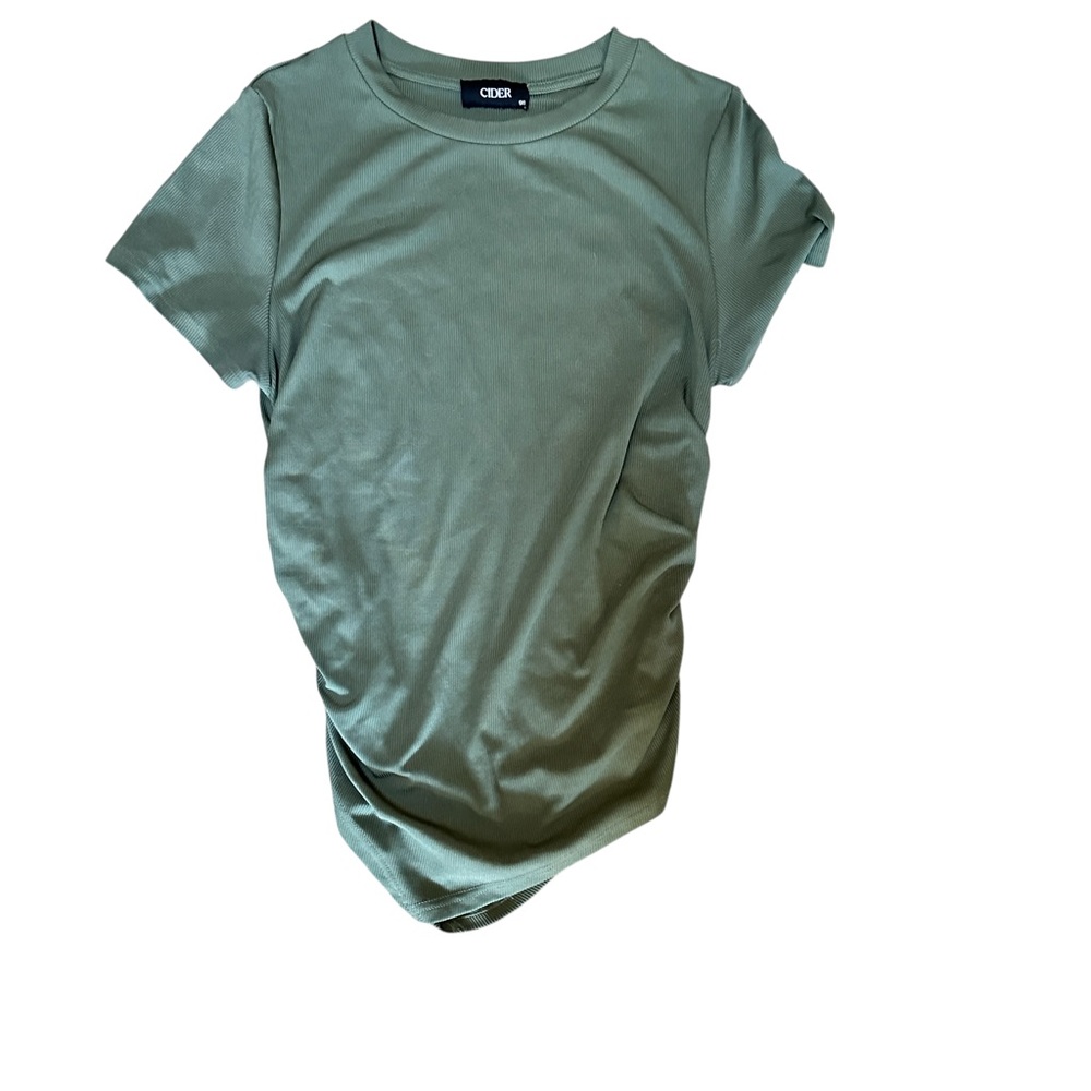 Cider Sage Green Short Sleeve Tee
